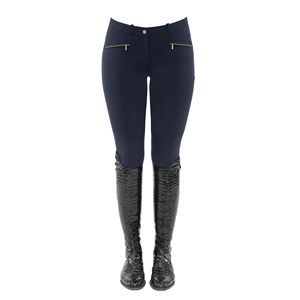 Venta al por mayor de pantalones ecuestres flexible elegante ajuste personalizado ropa a granel montar a caballo Jodhpurs pantalones para las mujeres - Product Image 5