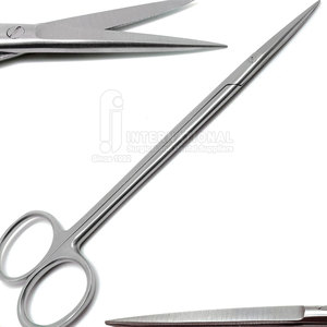 Tijeras de instrumentos quirúrgicos manuales de acero inoxidable de alta calidad Excelente servicio OEM disponible - Product Image 3