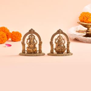 Exquis laiton seigneur Ganesh idole fait à la main religieux décor à la maison avec technique de coulée - Product Image 3