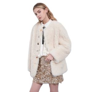 Sudadera con Capucha de Forro Polar para Invierno, Unisex, 240g/260g, con Cierre y Cuello de Piel Sintética, Color Personalizado para Mujer, Fabricación a Medida - Product Image 1