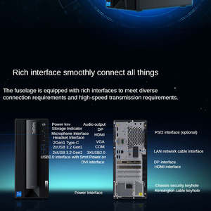 Nuevo L e n o V o Think Centre Neo P600 Inter Core I5-12400F 16GB DDR4 512GB SSD Ge Force GTX 1660 SUPER - Product Image 6