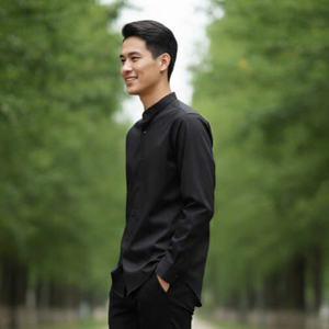 เสื้อคอปกแมนดารินของผู้ชาย - Product Image 4