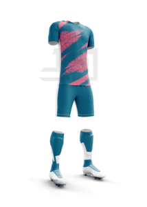 Uniforme Deportivo de Fútbol para Equipo, Camiseta y Pantalones Cortos de Fútbol, 100% Poliéster Transpirable, Unisex, para Torneos, Prácticas y Clubes - Product Image 2