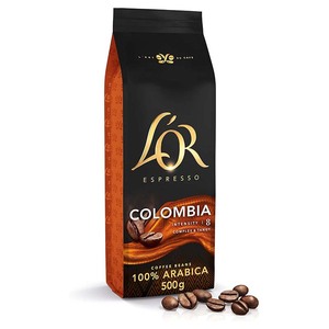 Top vente 500g L'OR Crema Classique grains de café qualité supérieure rôti goût équilibré parfait pour les Machines à expresso bureau - Product Image 4