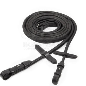 Rênes de course de chevaux réglables Caractéristiques de sécurité Équipement sportif pour l'équitation et la course en caoutchouc Headstall - Product Image 3