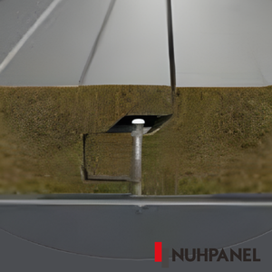 Panel Sándwich para Pared Exterior, Panel de Revestimiento de Fachada Aislado Híbrido de Lana de Roca PUR PIR, 1000 mm - Product Image 4