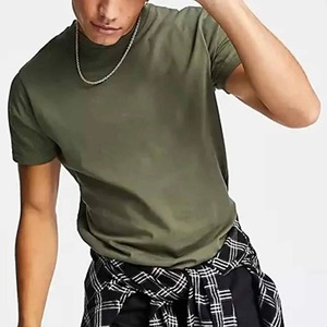 T-shirts pour hommes à manches courtes, col rond, 100% coton premium 220 g/m², impression de logo personnalisée, vente en gros - Product Image 6