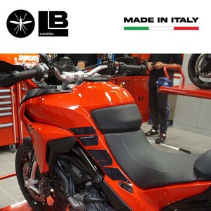 Adesivi 3D per Serbatoio Ducati Multistrada V2 950 2022-23, Decalcomanie Laterali con Logo per Decorazione Moto Elegante - Product Image 3