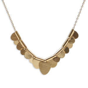 CUCOCUCA YXQ 37 Collana con Ciondolo in Acciaio Inossidabile Dorato, Leggera e Resistente, Ideale per Feste ed Eventi, Look Glamour - Product Image 1