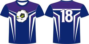 เสื้อยืดลำลองระบายอากาศแห้งเร็วผ้าถักผสมโพลีเอสเตอร์/ ผ้าฝ้ายผสมโพลีเอสเตอร์พิมพ์ลายแบบกำหนดเอง - Product Image 2