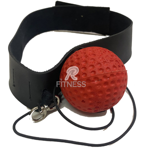Balle de réflexe Speedball pour entraînement de boxe avec bandeau de frappe - Product Image 4