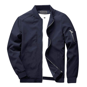 Veste bomber d'hiver pour homme, grande taille, coupe-vent, respirante, écologique, réversible, fermeture éclair, manches longues, coton - Product Image 6