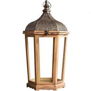 Nuevo FAROL DE Metal decorativo de estilo marroquí para el hogar, sala de estar, interior, decoración de Halloween, farol clásico para el hogar - Product Image 1