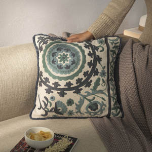 Nouvelle maison décor intérieur housse de coussin brodé taie d'oreiller 18x18 décoratif luxe Designer housses de coussin en ligne - Product Image 2