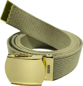 Cinturones de tela de poliéster y nailon de 32mm y 38mm, cintura de pantalón uniforme con hebilla de rodillo de barra deslizante