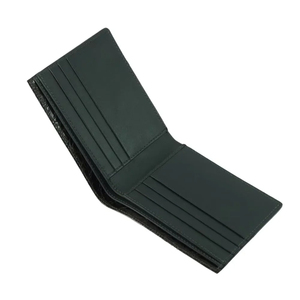 Portefeuilles courts pour hommes Portefeuille en cuir véritable Porte-monnaie à trois volets Porte-cartes Pince à billets Poche Mini portefeuilles Sac pour hommes - Product Image 6