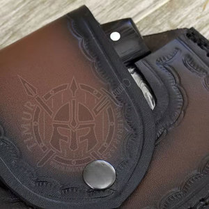 มีดทำครัวเหล็กคาร์บอนสูงปรับแต่งได้เป็นมิตรกับสิ่งแวดล้อมเครื่องล้างจานเหล็กดามัสกัสเชฟใช้งานหนักปรับแต่งได้ตามต้องการ - Product Image 6