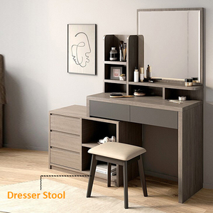 Commode moderne en bois FORD avec tiroirs, armoire de rangement élégante, mobilier de chambre contemporain, design durable de qualité supérieure - Product Image 1