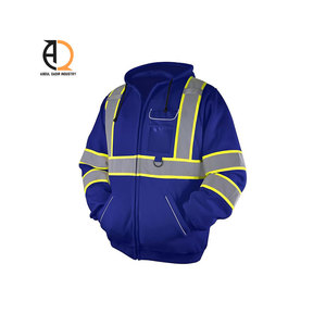 Breathable Waterproof Winter High Visibility Safety Jacket Wear Outdoor Jacket <b>Reflective</b> Winter Jacket - Product Image 3