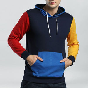 Nouveau dernier haut tendance à la mode tenue hommes à capuche basics coton mélangé à manches longues séchage rapide personnalisé imprimé Logo hommes sweats à capuche - Product Image 6