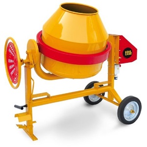 Mezcladora de Concreto Portátil, Mini Mezcladora de Concreto Móvil Pequeña de Diésel y Gasolina - Product Image 1