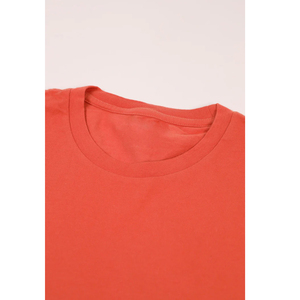 Nouveauté T-shirts surdimensionnés pour femmes et hommes 100% coton 260 grammes poids en tissu Design simple et t-shirts personnalisables - Product Image 3