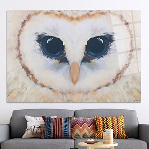 Elegant Abstract Tempered Glass Print on Canvas Wall Decor,TEMPERED GLASS ART - Product Image 1