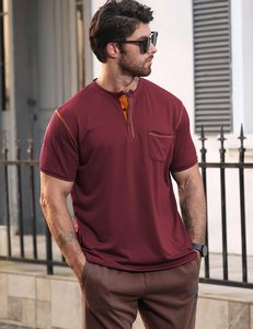 T-shirts pour hommes de qualité supérieure Street & Casual Wear Tissu tricoté Marque personnalisée et logo T-shirts pour hommes - Product Image 2