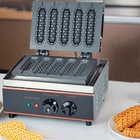 Oeufs personnalisés Mini De Waflera Electrica Gaufrier industriel Baker Wafleras Industriales Comercial Precio Gaufrier Machine