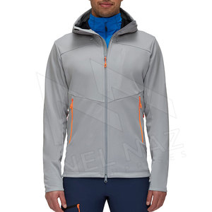 Veste Softshell OEM pour hommes à usage extérieur Veste Softshell sur mesure Veste Softshell d'hiver confortable - Product Image 2