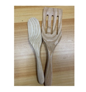 Ustensiles en bois d'acacia/Grande spatule en bois Ustensiles de cuisine/Cuillère en bois naturel de 30cm de longueur pour la cuisson des outils de restaurant à domicile - Product Image 6