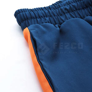 Pantalones Cortos Deportivos de Algodón Transpirable para Hombre, Talla Grande, Diseño Casual, Color Sólido, Cintura Elástica con Bolsillos Laterales y Traseros, Venta al Por Mayor - Product Image 3