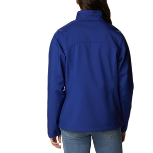 Veste Softshell entièrement personnalisée pour femmes, fabrication en gros, haute qualité, imperméable, veste Softshell à fermeture éclair pour femmes - Product Image 2