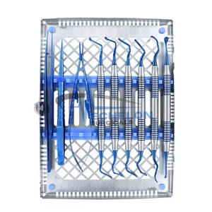 Kit Básico de Microcirugía Oral de Titanio Azul, Taladro Dental y Accesorios, Kit de Cirugía Periodontal con Recubrimiento de Plasma Azul - Product Image 4