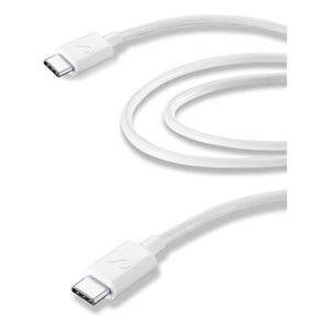 Cable de alimentación USB-C blanco de 2 m USBDATACUSBC2C2MW Cables de datos - Product Image 1