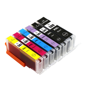 Tatrix PGI580XXL CLI581XXL PGI580BK CLI581BK CLI581C Cartouche D'encre Compatible pour <span class=keywords><strong>Canon</strong></span> <span class=keywords><strong>TS705</strong></span> TR7550 TR8550 TS6150 - Product Image 1