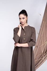 Vente en gros Abaya de luxe en satin pour femmes petite vêtements islamiques manches à volants inspiré de la soie traditionnelle musulmane de Turquie - Product Image 3