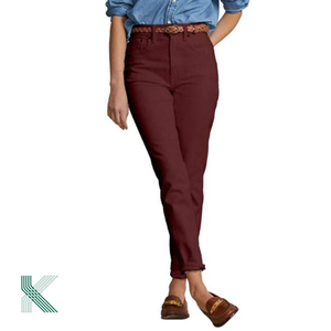 Premium Poplin <b>Washed</b> Yarn-Dyed Breathable 97% Cotton 3% Spandex Stretch Fabric Lightweight for Fashion Garments and <b>Bags</b> - Product Image 5