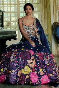 Colección Hit Designer Vestido de Mayo Ropa DE BODA Lehenga Choli con bordado de encaje elegante Trabajo Dupatta Diseño indio - Product Image 6