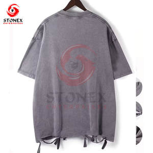 Camiseta de Mujer con Lavado Ácido, MOQ Bajo, Ropa Casual de Verano, Secado Rápido, Tela Personalizable de Alta Calidad para Venta en Línea - Product Image 1