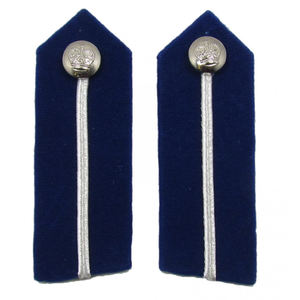 Gorget de service des pompiers à dos uni avec fils à bullion, fait sur mesure, pour chapelleins et généraux, style vintage, brodé, GORGET - Product Image 2