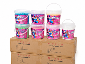 เม็ดบีดส์น้ำหอมสำหรับซักผ้า 5 ปอนด์ สีฟ้า เขียว ส้ม ชมพู ม่วง ขาว เหลือง คละสี ช่วยเพิ่มกลิ่นหอม - Product Image 1