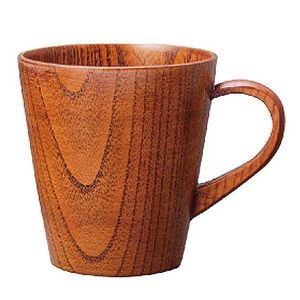 Nordic Style Handmade Wooden Mug Portable Natural Wood <b>Cup</b> for Coffee Tea and Milk Classic Design for <b>Camping</b> Business Gifts - Product Image 5