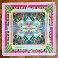 Tapis de Mahjong Américain de Luxe HaloOne Taille Standard Surface Silencieuse Bord en Caoutchouc Conception à Verrouillage pour Soirées de Jeu Multi-Joueurs