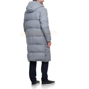 Vente directe d'usine, parka à capuche imperméable longue et grande taille, best-seller, qualité supérieure, respirante, pour homme, hiver - Product Image 3