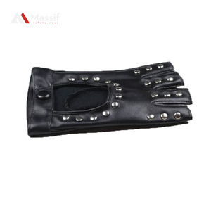 ถุงมือนิรภัยหนังวัวแบบเต็มนิ้วถุงมือนิรภัยกันน้ำสำหรับผู้ขับขี่ขี่จักรยานกีฬากลางแจ้ง - Product Image 6