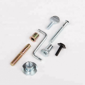 Tornillo de Rosca Fina de Acero Niquelado para Plástico, Metal y Madera - Product Image 1