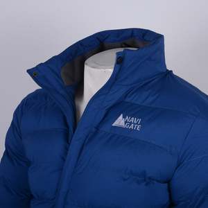 FHOR Casual Softshell chaqueta sin Capucha ligera a prueba de viento con cuello levantado Fitness-Feature tejido suave relleno de poliéster - Product Image 3