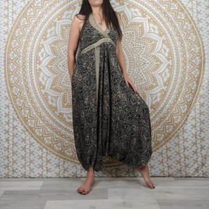 Women's Vintage Floor-Length A-Line 100% Cotton Breathable Summer Beach Dress - Product Image 1