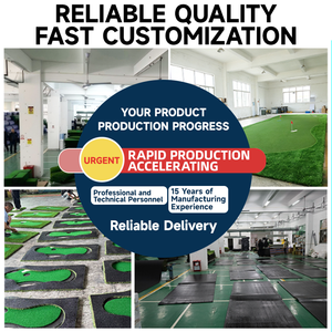 Putting Green Artificiale a 9 Buche per Golf, Erba Sintetica per Pratica di Mini Golf all'Aperto, Direttamente dalla Fabbrica - Product Image 6